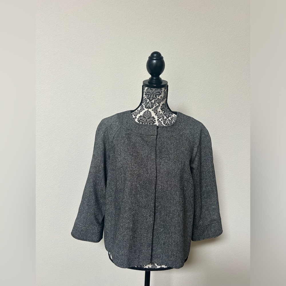 Laundry By Shelli Segal Women’s 3/4 Sleeve Wool Blazer Jacket 12